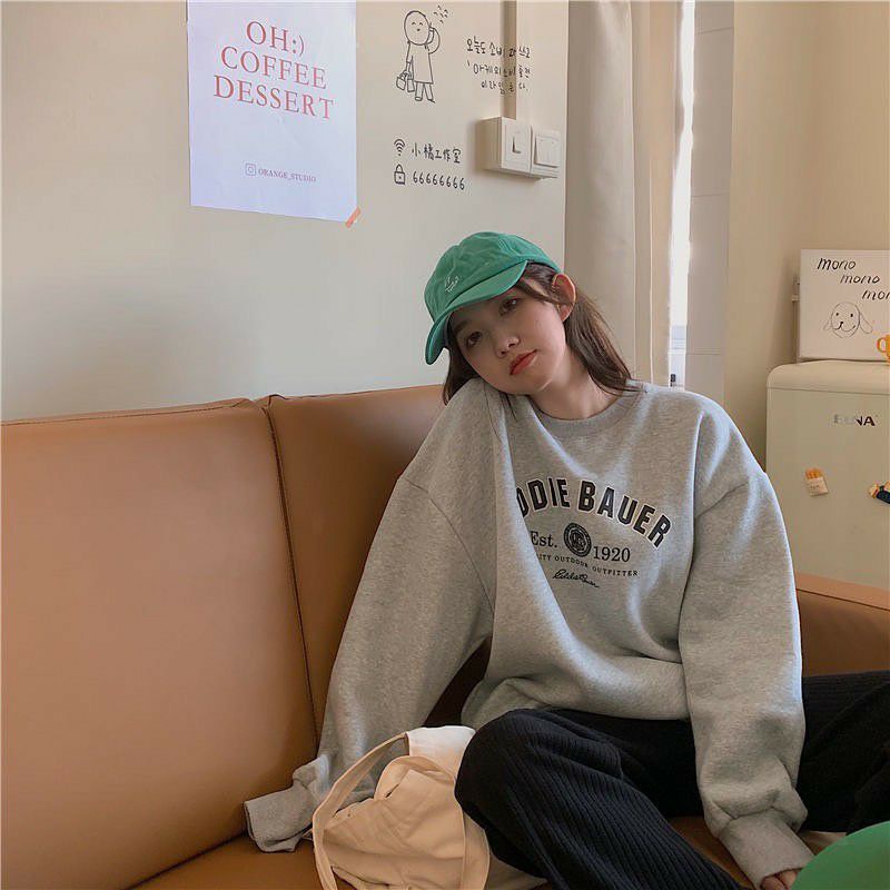 Terlaris Hoodie sweater Wanita Pria Eddie Bauer best seller 2021