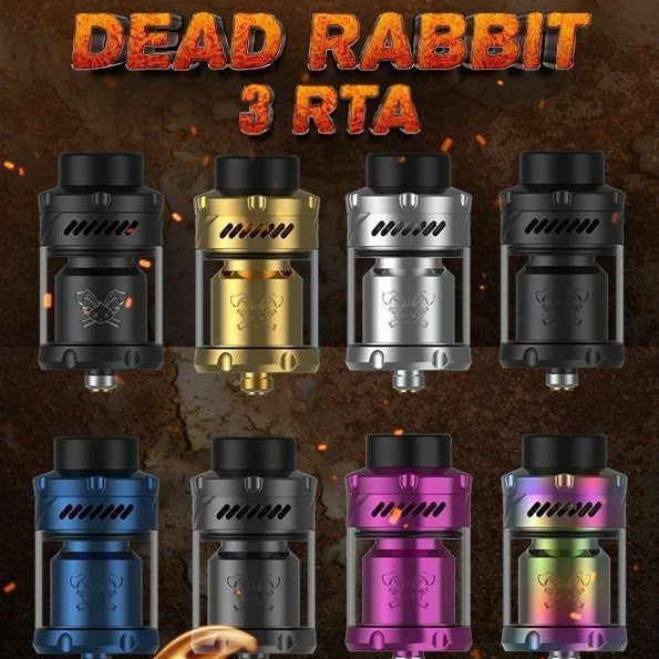 DEAD RABBIT V3 RTA AUTHENTIC BY HELLVAPE ATOMIZER