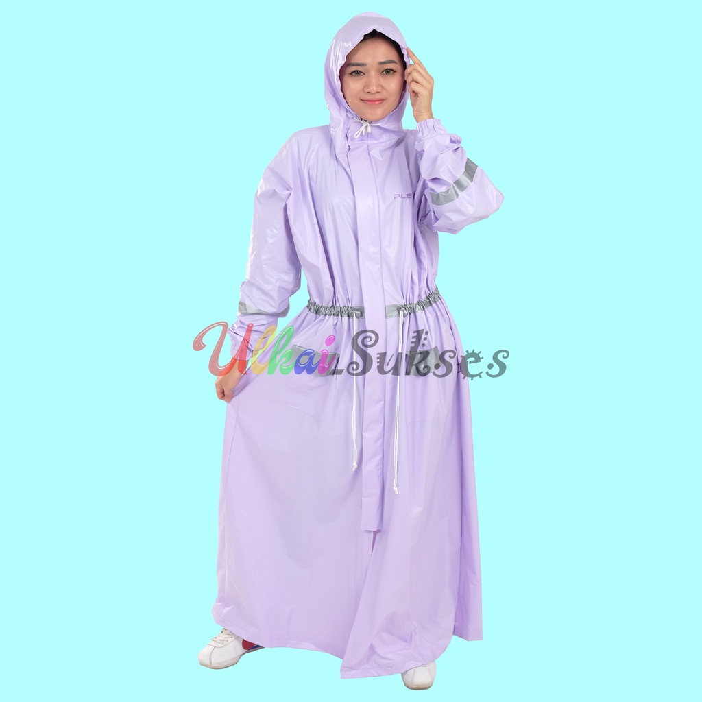 Plevia Jas Hujan Setelan Jaket Gamis Salsabila 753 Raincoat Dewasa Jaket Wanita Paling Dicari Murah Laris Bagus Anti Tembus Air