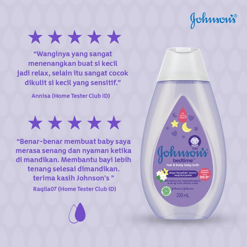 Johnson's - Bedtime  Hair &amp; Body Baby Bath