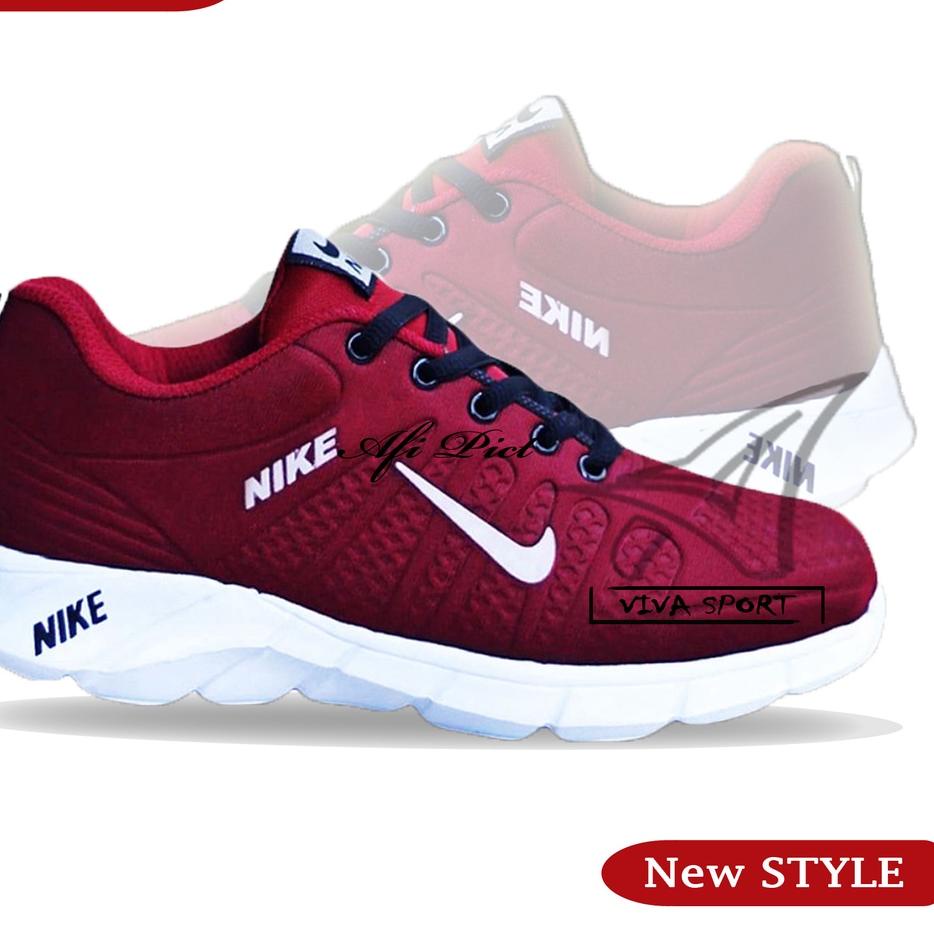 SEPATU E1 SERIES WARNA HITAM-MARUN-NAVY-PUTIH-ABU SUPER // ORIGINAL IMPORT PRIA / WANITA SNEAKER / C