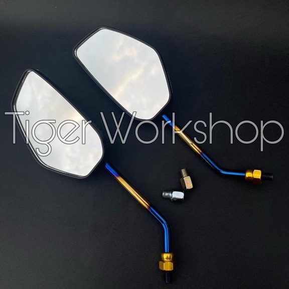 SPION MOTOR TWOTONE KARBON UNIVERSAL UNTUK SEMUA MOTOR