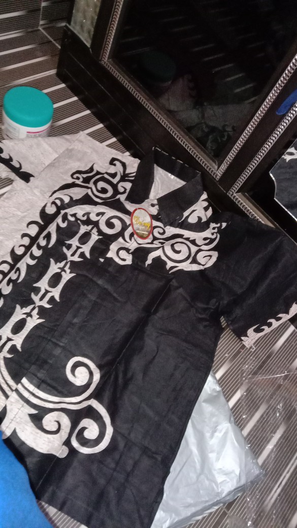 Baju Batik Pria Gus Azmi Syubbanul Muslimin Batik Katun Halus Hadroh Azzahir Hilwa Ala Santri Modern