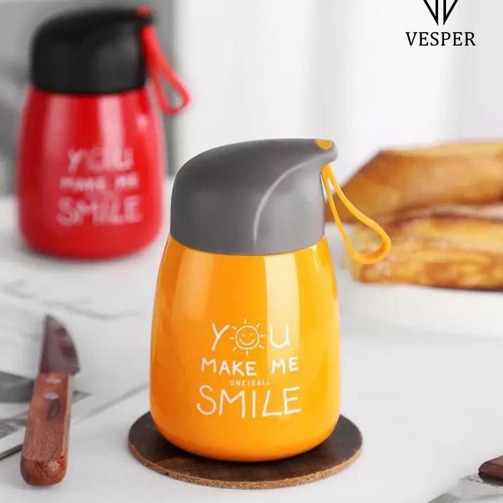 mini thermos cup / cute tumbler mini mug / termos botol tempat minum stainless / thermo vacuum lucu