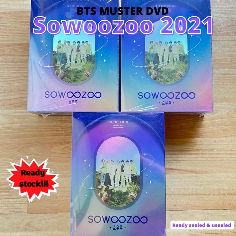 BTS DVD MUSTER SOWOOZO UNSEALED 2021 ( - RPC )