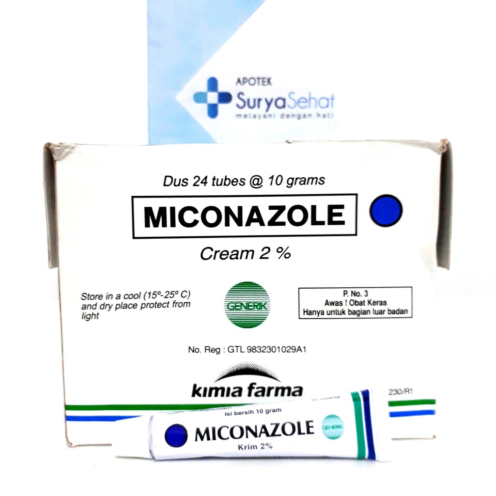 Kimia Farma Miconazole Krim 2% 10 gram Anti Jamur Mikonazol / Miconazol