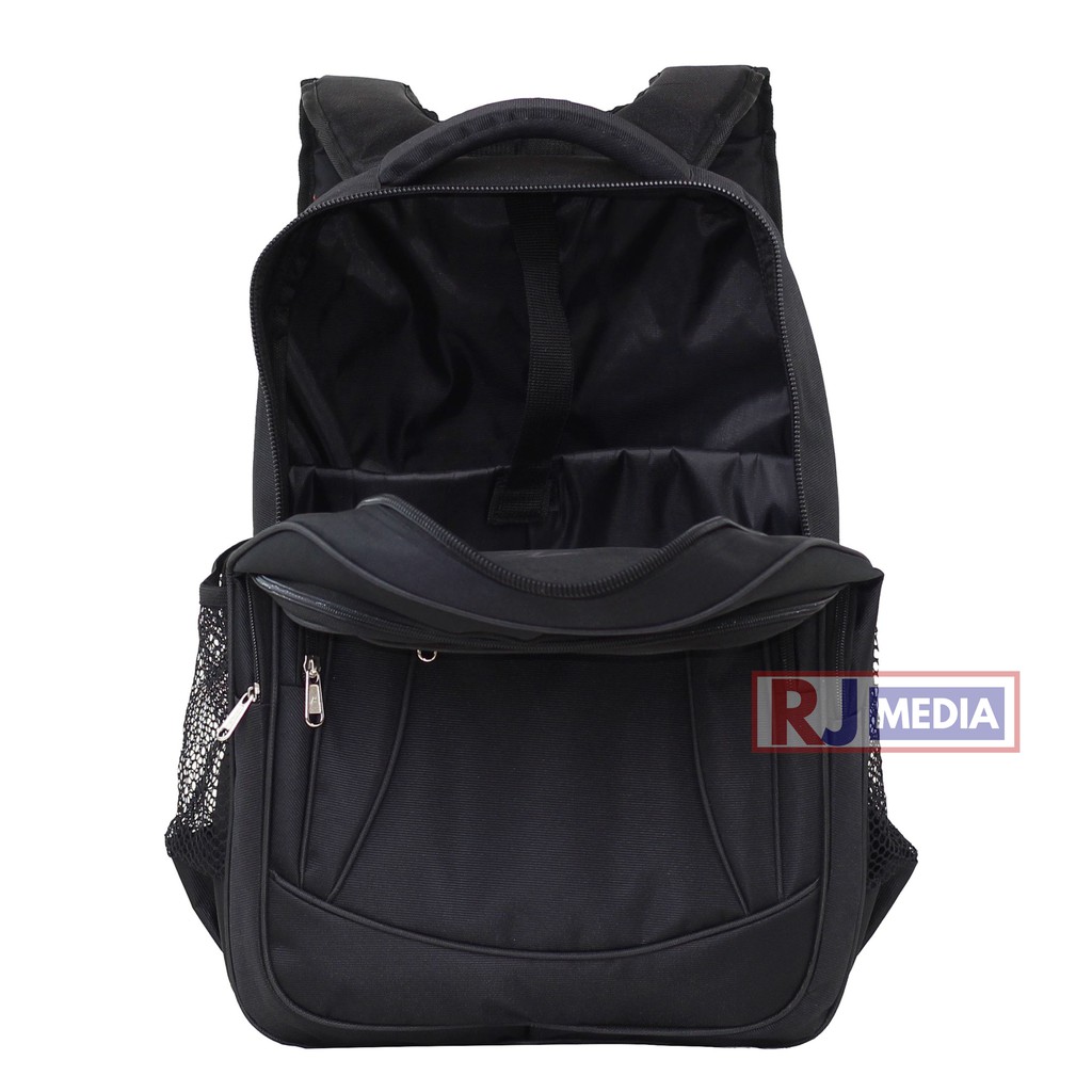 Tas Ransel Sekolah Alfito Jaring Spider Warna Hitam Laptop In Backpack Pria Wanita SMP SMA Kuliah Kerja Stylish Kekinian Tas Simple Premium Look Free Raincover