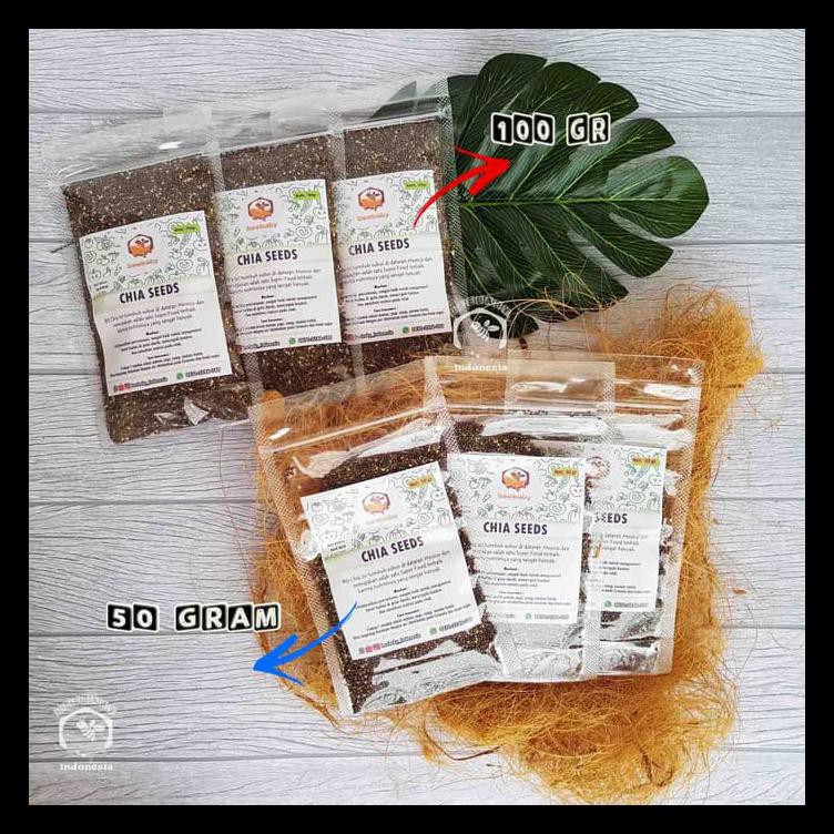 

Chia Seed Super Food 100 Gr - Chia 50 Gr Terlengkap