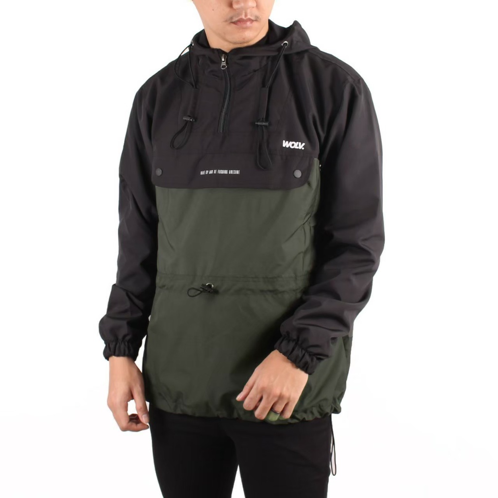 ORIGINAL WOLV- JAKET CAGOULE WATERPROOF / JAKET CAGOULE PREMIUM / JAKET CAGOULE SNOWDOPE