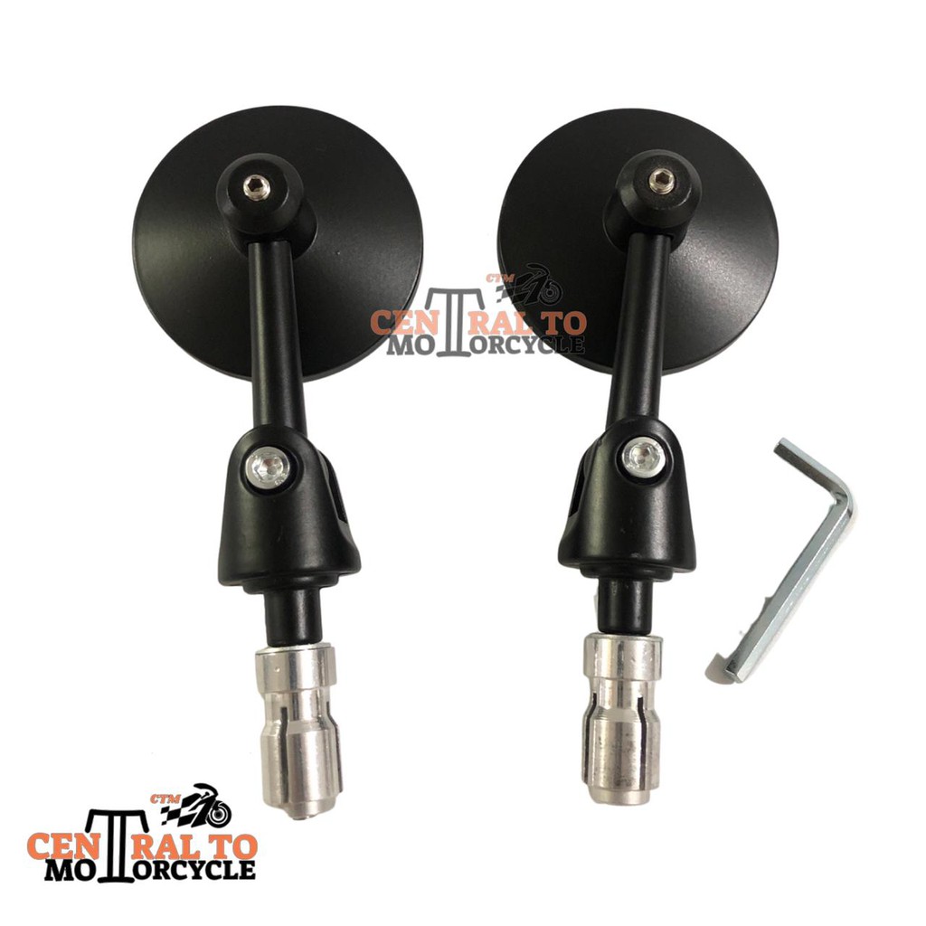 SPION JALU STANG BULAT KACA BENING BISA UNTUK SEMUA MOTOR