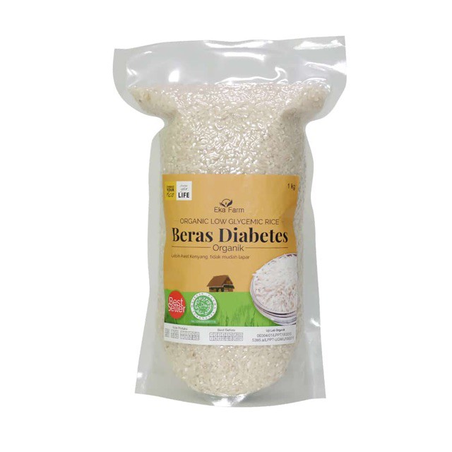 

Beras Diabetes Organik 1kg Ekafarm