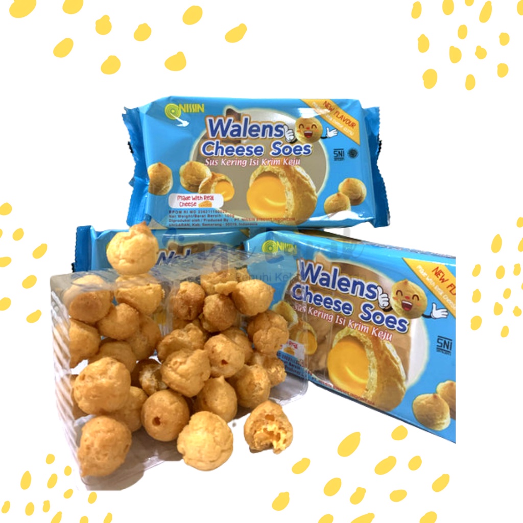 Walens Cheese Soes Nissin Sus Kering Keju 100gr