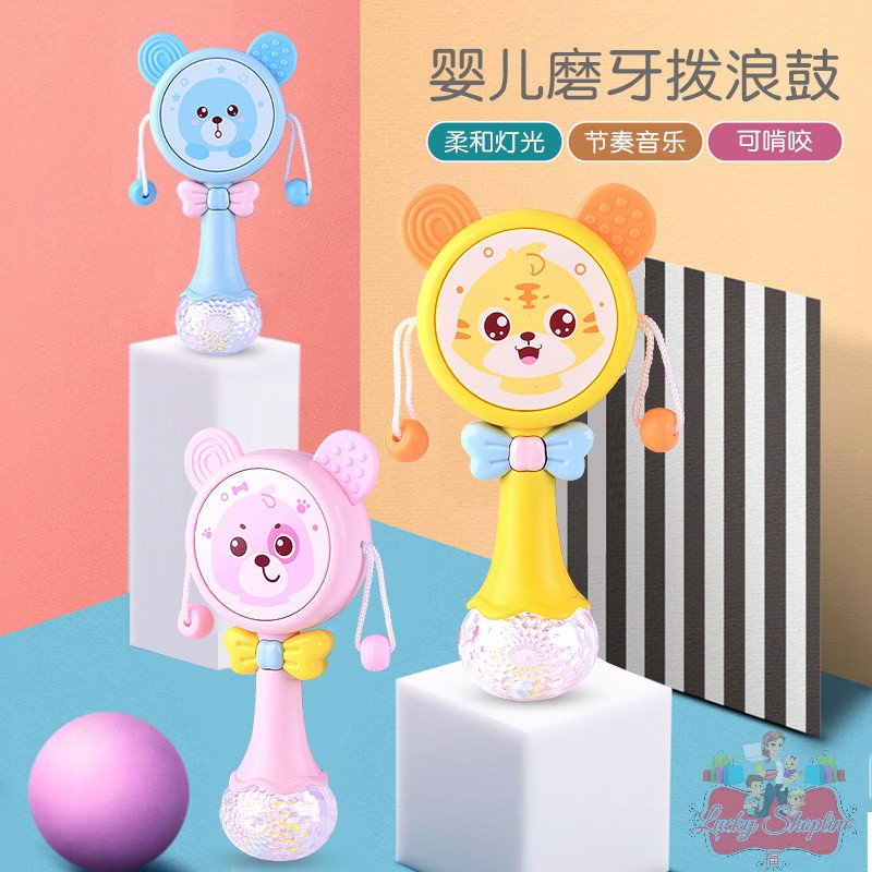 [BIG SALE] Mainan Anak Tongkat Rattle Stick Musik dan Teether