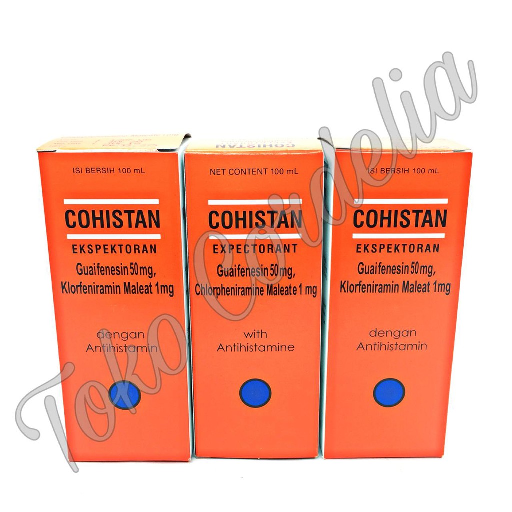 COHISTAN SYRUP 100 ML / OBAT BATUK SYRUP COHISTAN 100 ML