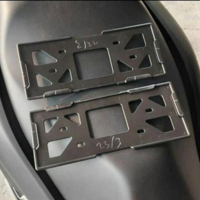 Cover plat nomor dudukan plat nomor original honda ADV PCX Vario Beat Scoopy Genio supra cb150r