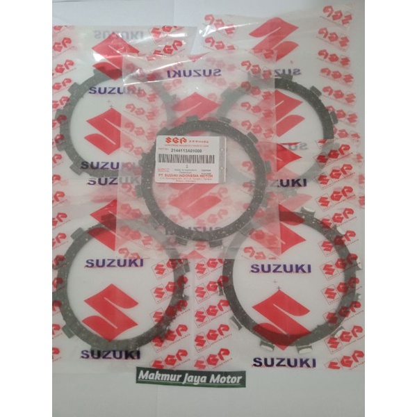 kampas kopling plat kopling isi 5 satria fu 150 Ori