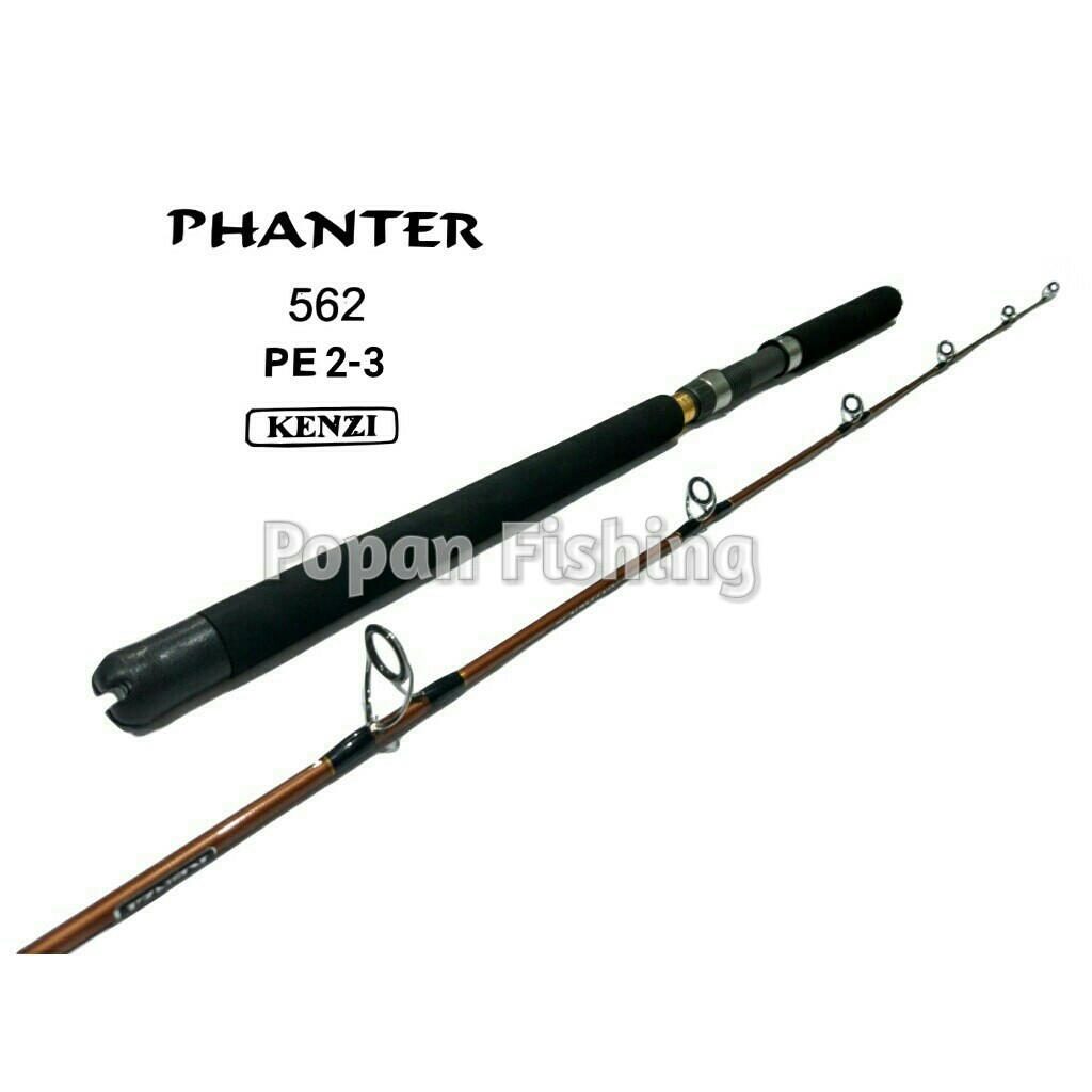 Alat Mancing Joran Kenzi Panther 562 PE 2 - 3 Jigging Rod