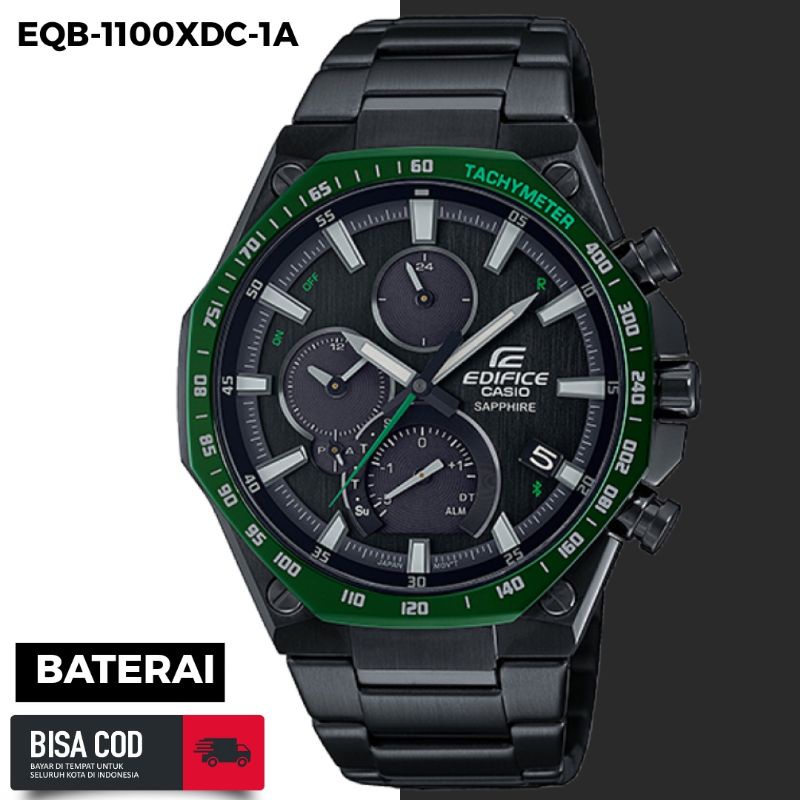 Jam Tangan Pria Merk Edifice ANALOG Tipe : EQB-1100XDC-1A