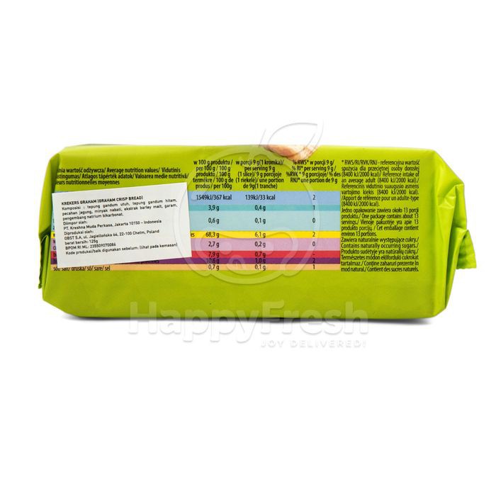 

Obst Crisp Bread Graham Cracker Crackers 125gr Plain