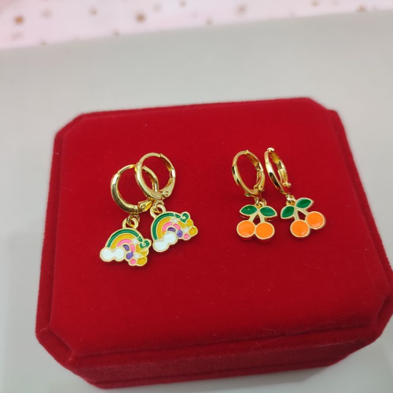 Anting anak anak yaxiya anting jepit