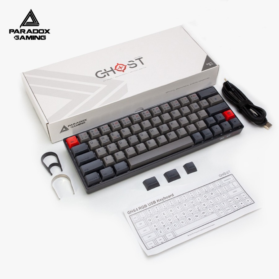 Paradox Gaming GH64 GSA Mechanical Gaming Keyboard