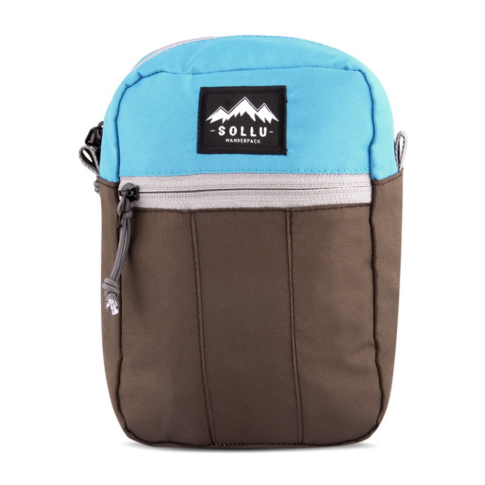 Sling Bag Mini Compact Waterproof, tas slempang outdoor, Tas Selempang outdoor, Tactic Turkish Brown