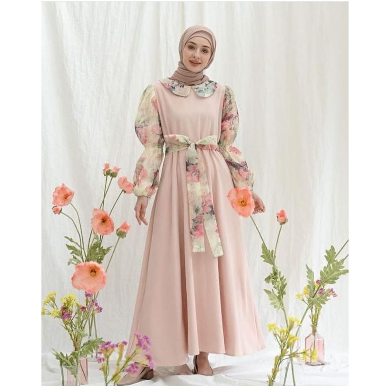 Vivorie Ori Gamis Lesti Premium + Belt + Masker Matching