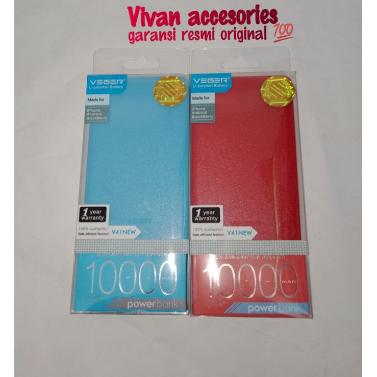 PowerBank Veger V41 10000mAh Original