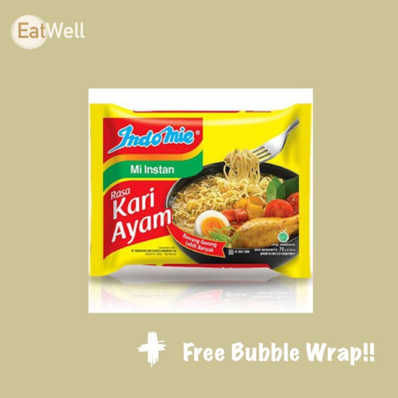 

Indomie Mi Kuah Rasa Kari Ayam Mi Instan