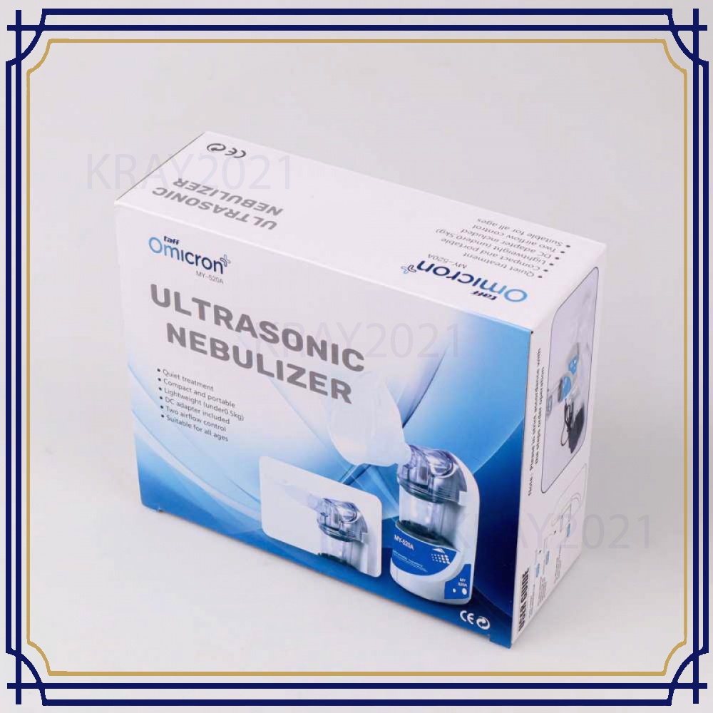 TaffOmicron Terapi Pernapasan Ultrasonic Inhale Nebulizer HT201