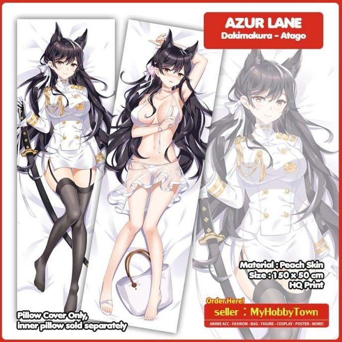 SARUNG BANTAL ANIME DAKIMAKURA AZUR LANE : ATAGO SDFDS3155