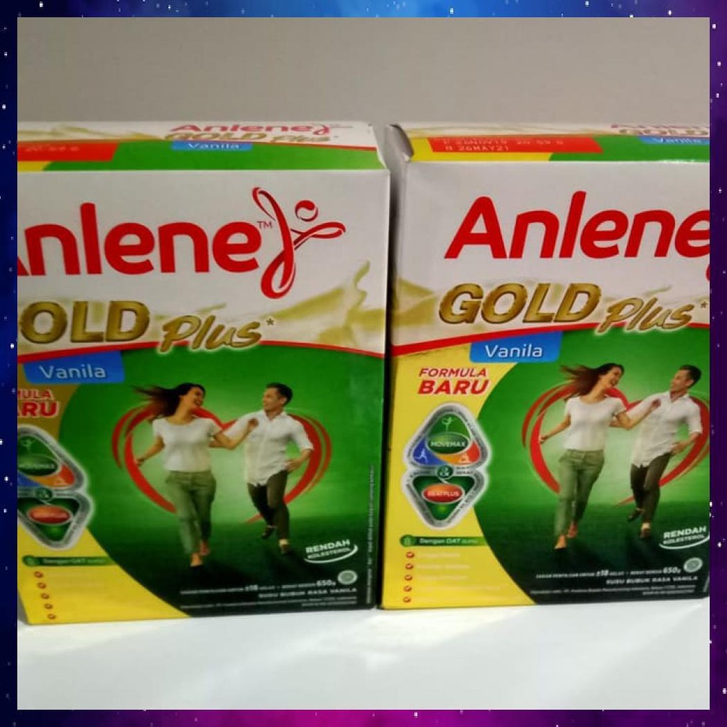 

ANLENE GOLD PLUS 650 GRAM VANILA 650GR