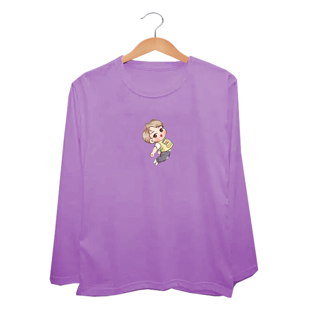 Kaos Tangan Panjang Jumbo Korea BTS Sokjin