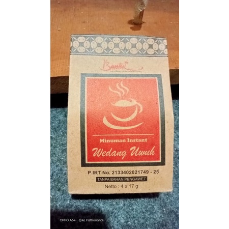 

[TERMURAH] Minuman Serbuk Instant Wedang Uwuh / Minuman Tradisional / Minuman Kesehatan / Minuman Rempah