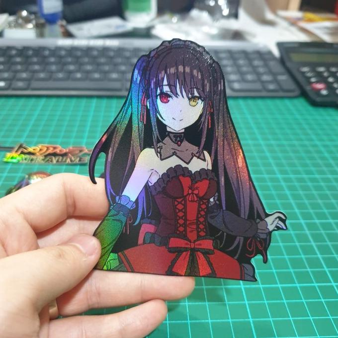 

(BISA COD) Sticker Hologram Anime Besar - PSH1039 - Date Alive Kurumi Tokisaki TERLENGKAP Kode 773