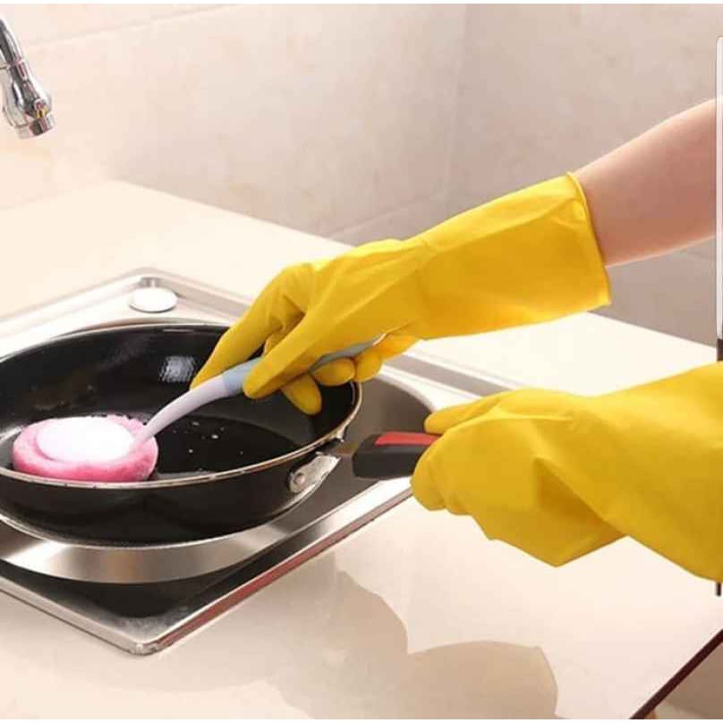 (VCM) Sarung Tangan Karet Panjang Latex Rubber Gloves