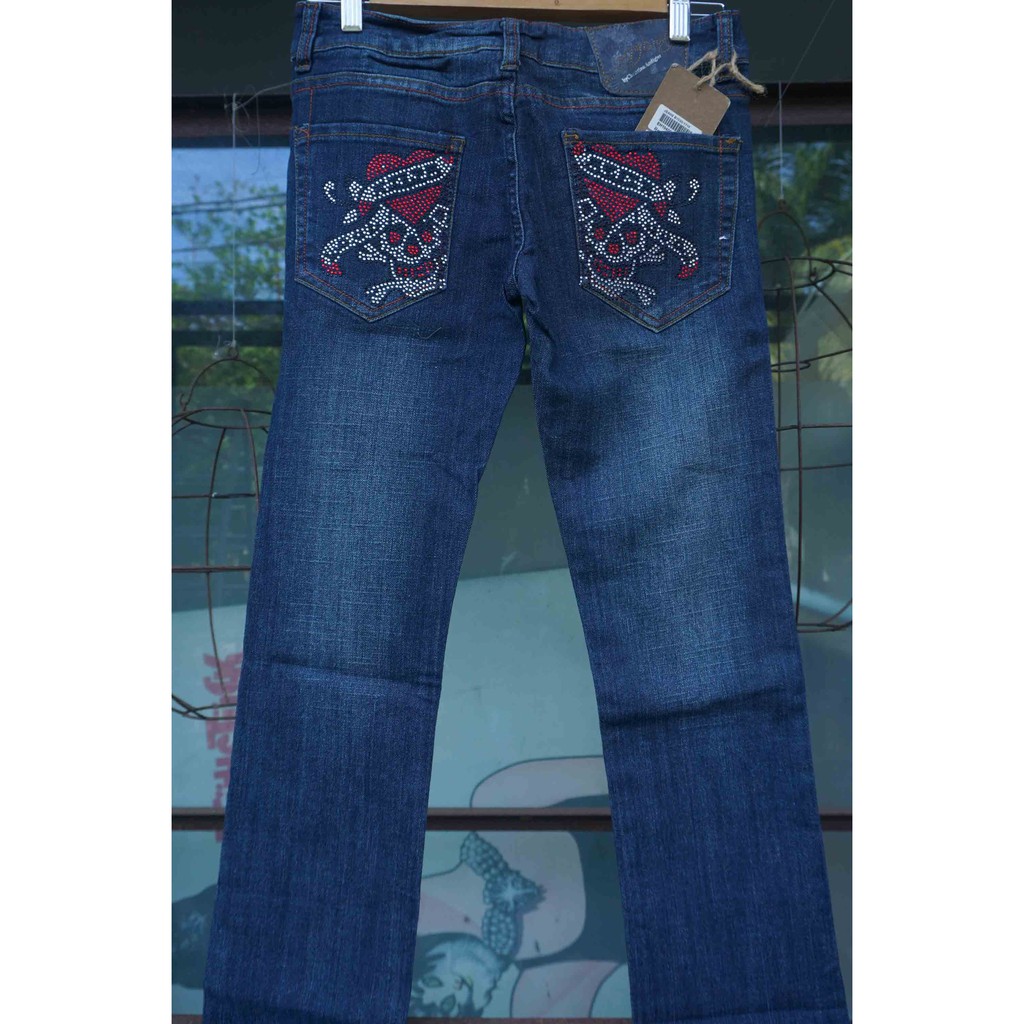 Jeans Wanita Ed Hardy Size 29