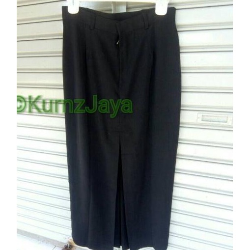Rok Span Hitam Panjang kerja, ROK PPL,  Rok Ospek, Rok Maba, Rok Orientasi - JTS.22Jn22ᵂ