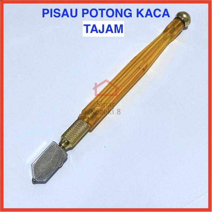 

Pisau Potong KACA Tajam / Cutter Alat Pemotong Glass Oil Kualitas Terjamin
