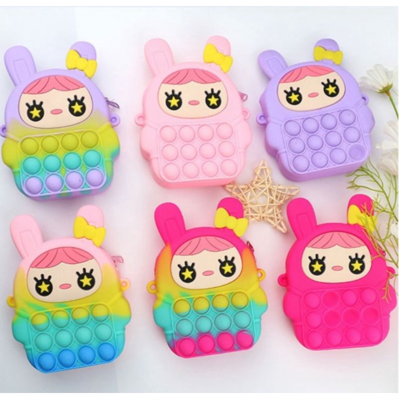 Tas Pop it anak / tas pop it mini / tas anak perempuan / tas anak lucu