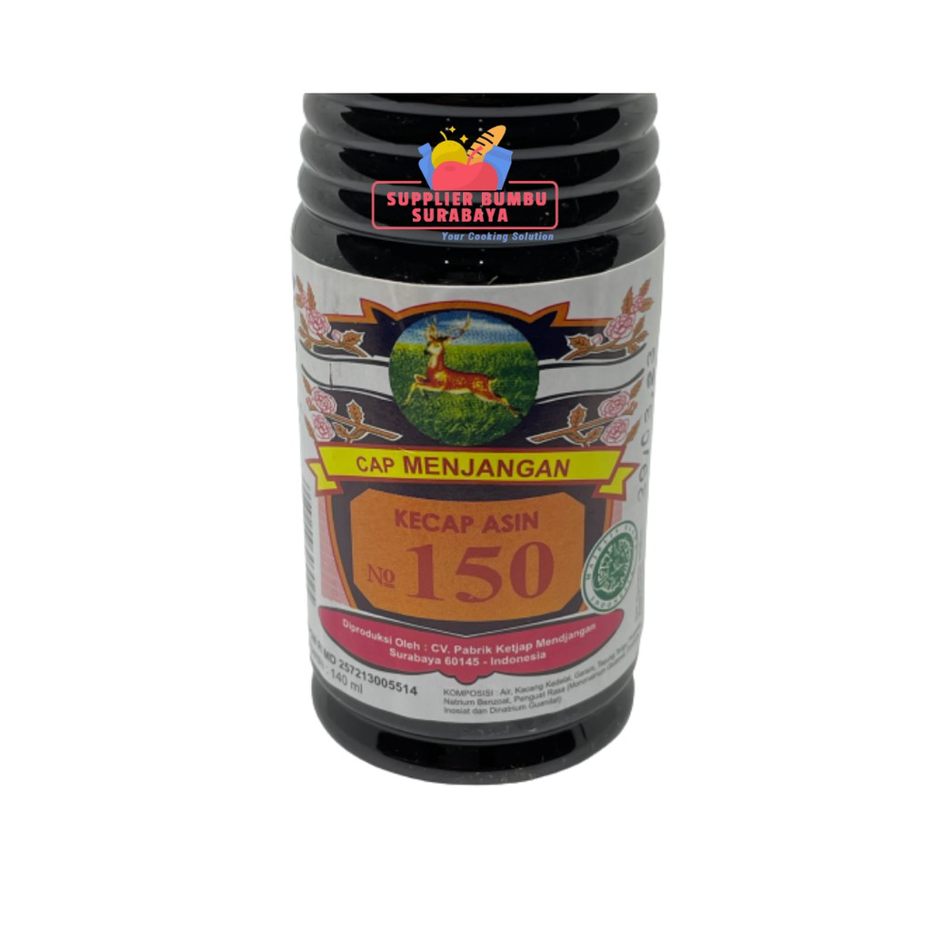 Cap Menjangan - Kecap Asin No 150 140ml