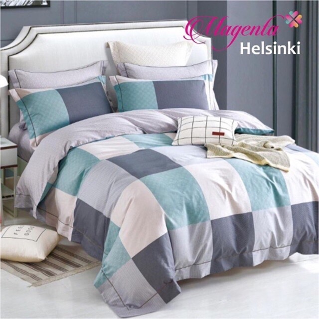 Sprei Magenta Motif Helsinki