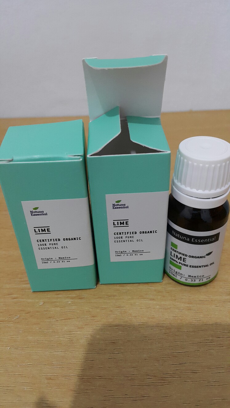 Natuna Lime Essential Oil Diffuser Humidifier Minyak Esensial Air Purifier Aromatherapy Oil Difuser