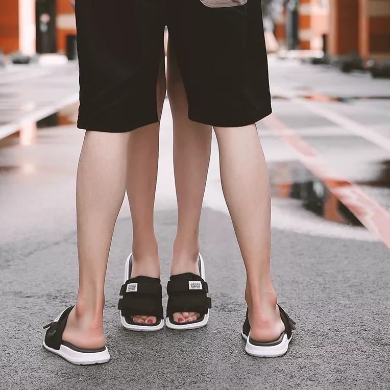 2A2 Sandal Selop Slip On Sendal Slop Slide le Pria Wanita Korean Style Korea Sndal Fashion Cewek Cow