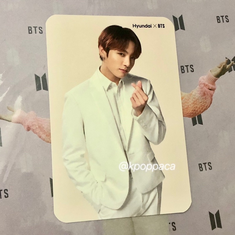 Hyundai x BTS Photocard Jungkook