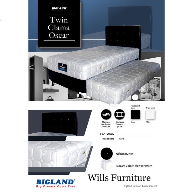 Bigland springbed 2in1 twin 2in1 murah