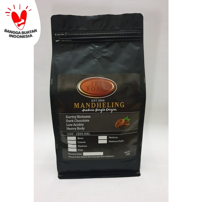 

201ggffg Kopi Arabika Mandheling 1 Kg Biji/Bubuk - Biji Ds20X11