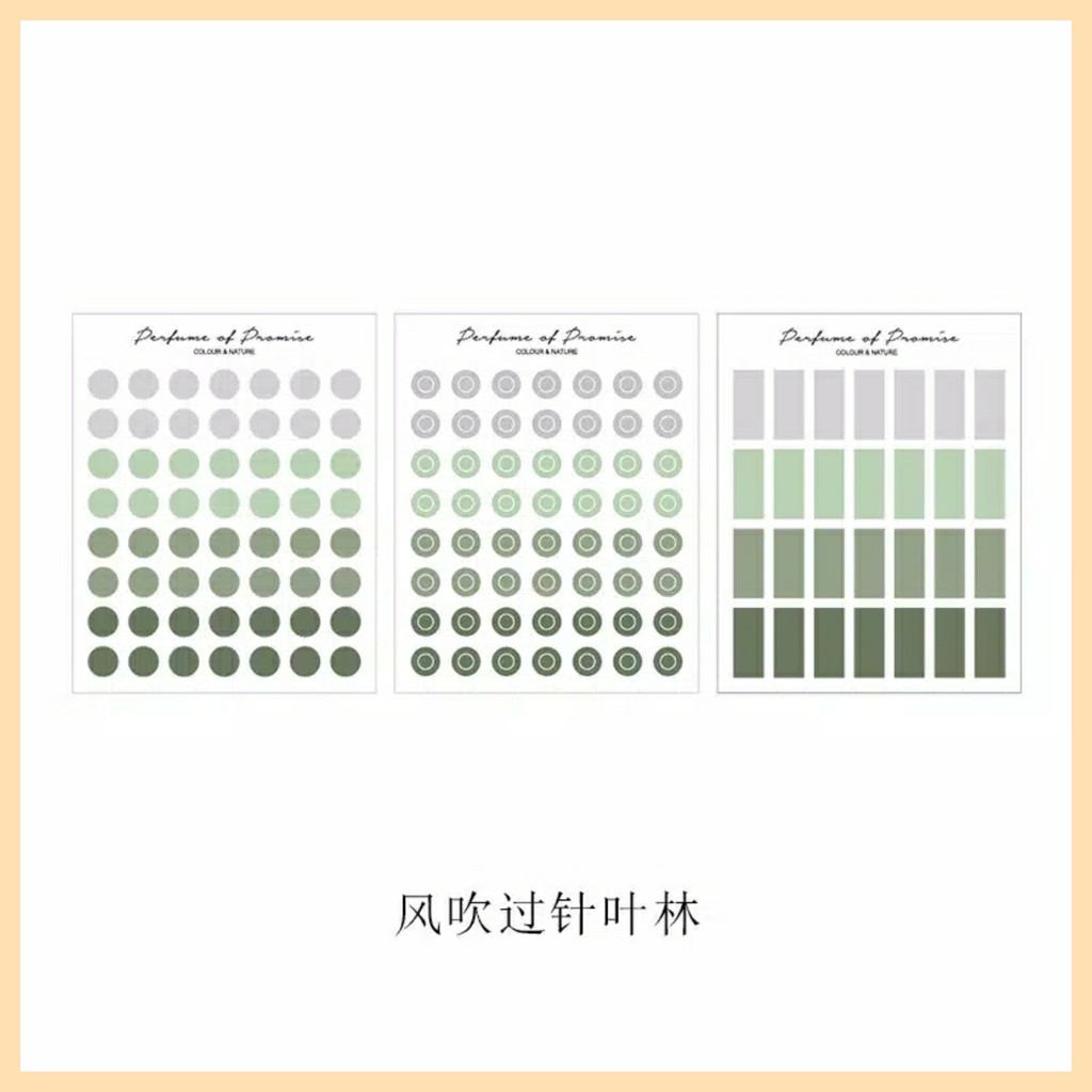 

Sticker Deco Green Set Untuk Bujo Bullet Journal Scrapbook