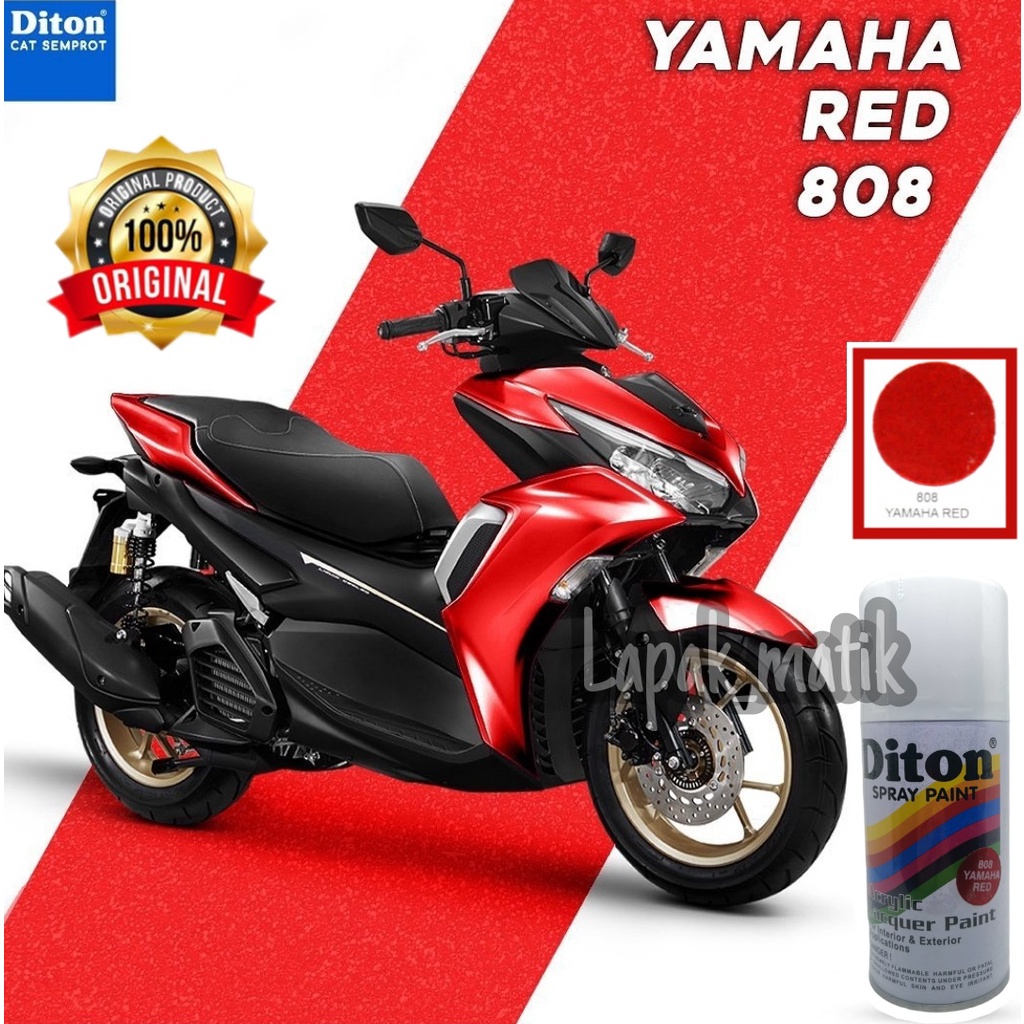 Pilok Diton MERAH CANDY YAMAHA RED 808 300ml