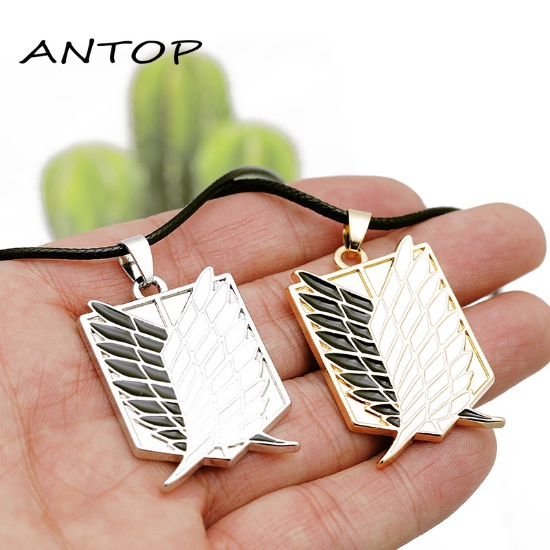 Liberty Wings Liontin Kalung/paduan Pasangan Liontin Aksesoris Fashion Unisex ANTOP